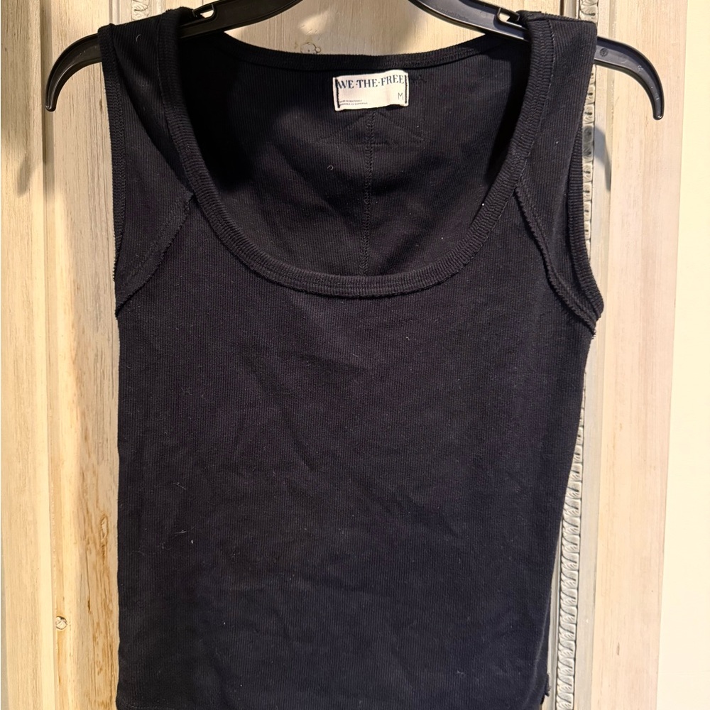 We The Free Classic Black Tank Top